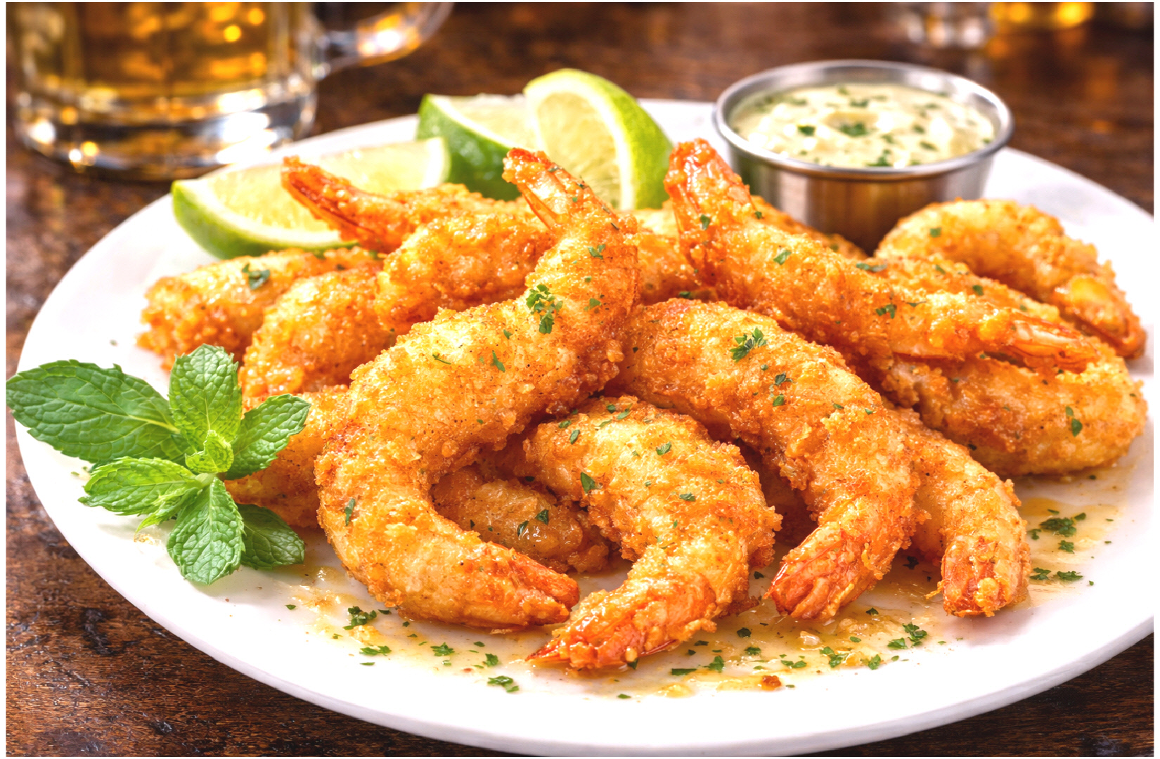 CREVETTES XL ENROBÉES « STYLE BANG BAM » (*75)