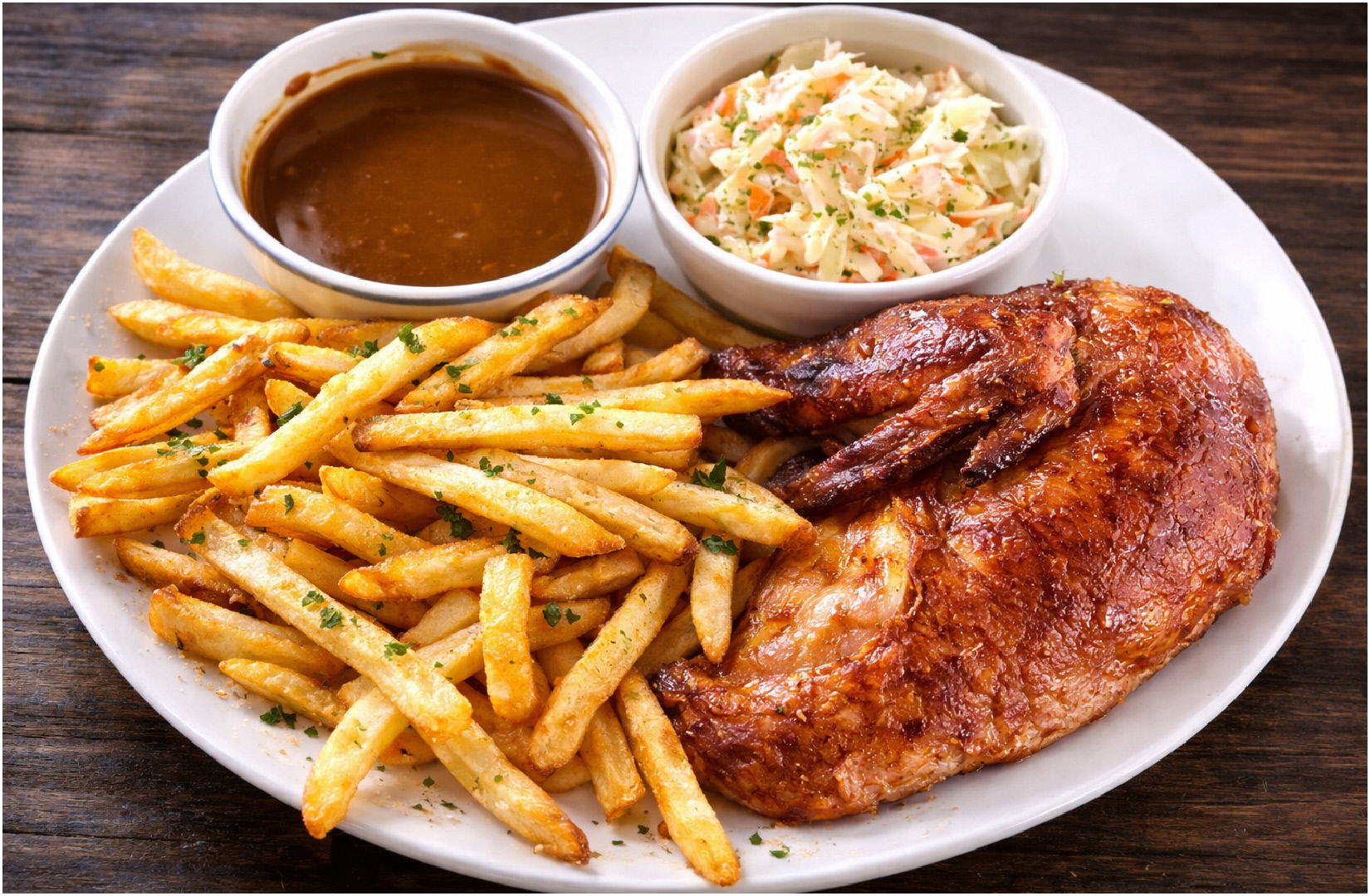 QUART DE POITRINE DE POULET BBQ « STYLE RÔTISSERIE » (4)