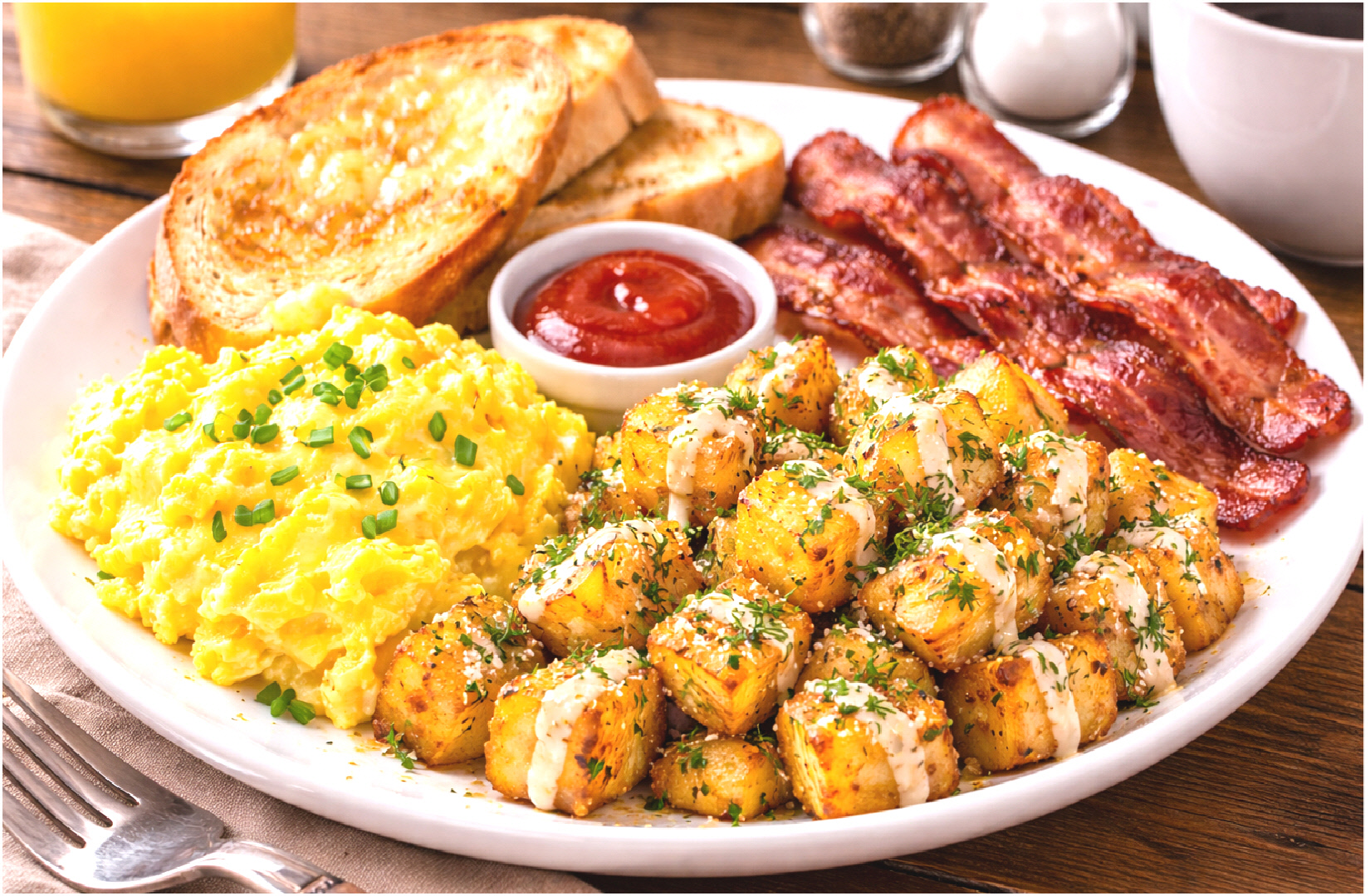 PATATES CUBES ASSAISONNÉES « STYLE RANCH » (3.40 lbs)