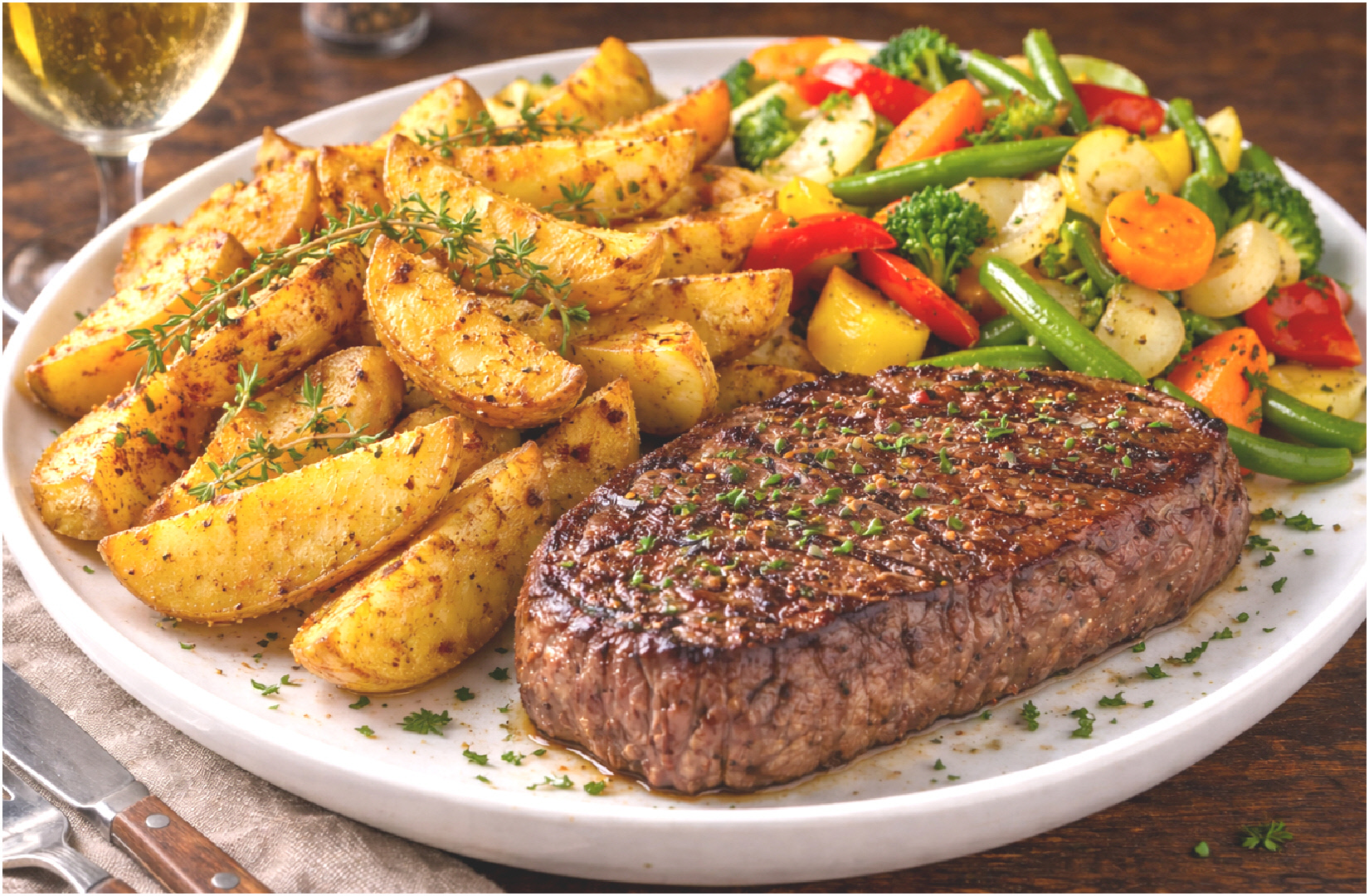 PATATES QUARTIERS « À LA TOSCANE » (3.40 lbs)