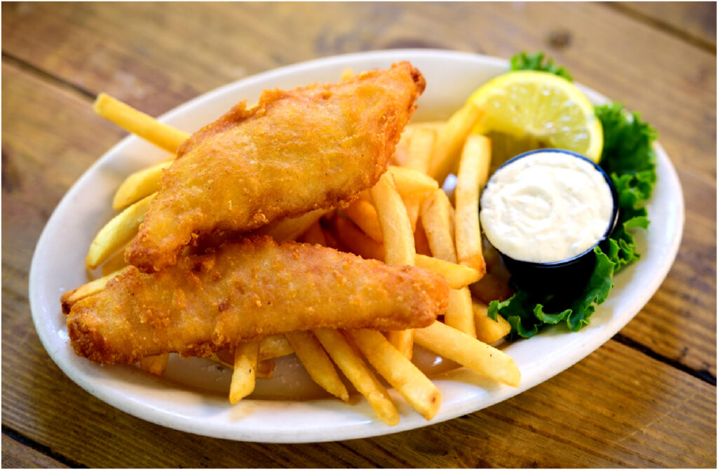 Fish & Chips à la "Bière de Pub" (6) Le meilleur du surgelé