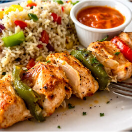 BROCHETTES DE POULET XL MARINÉES « DU GRAND CHEF » (5)