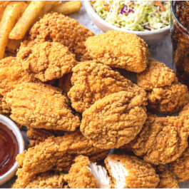 BOUCHÉES DE FILETS DE POULET ENROBÉES « TENDER LOVE » (2.25 LBS)