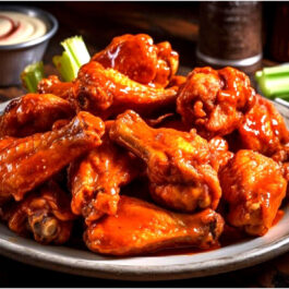 AILES DE POULET MARINÉES EN SAUCE « CALIFORNIENNE » (5.65 LBS)