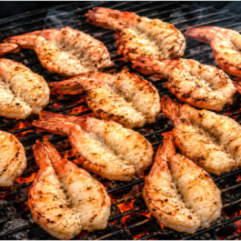 CREVETTES-SCAMPIS XXL «COUPE PAPILLON » (*30)