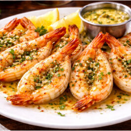 CREVETTES SCAMPIS XL SAUVAGES « COUPE PAPILLON » (*45)