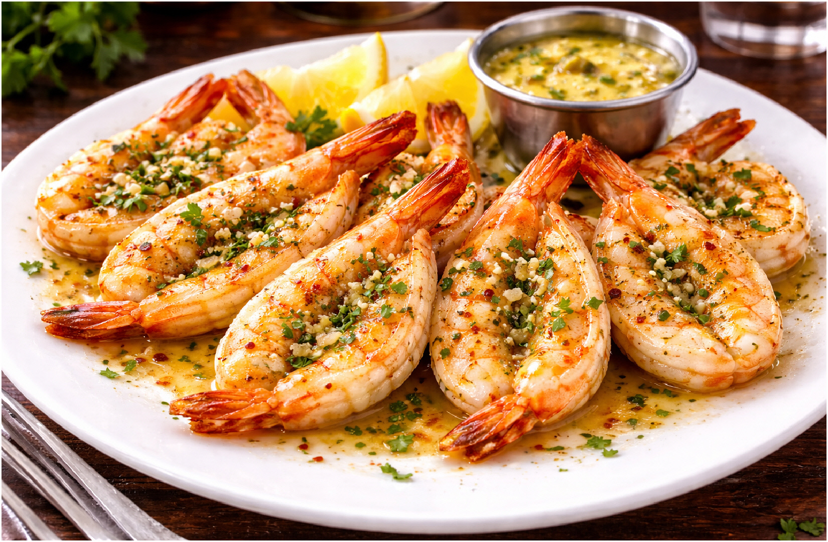 CREVETTES SCAMPIS XL SAUVAGES « COUPE PAPILLON » (*45)