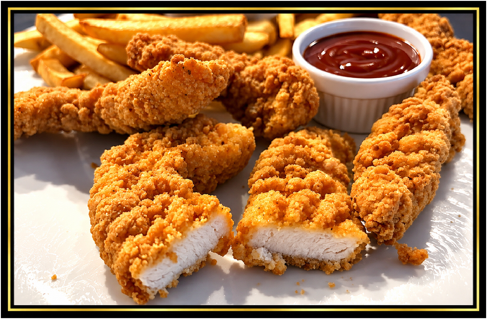 FILETS DE POULET PANÉS « STYLE MAISON » (3 LBS)