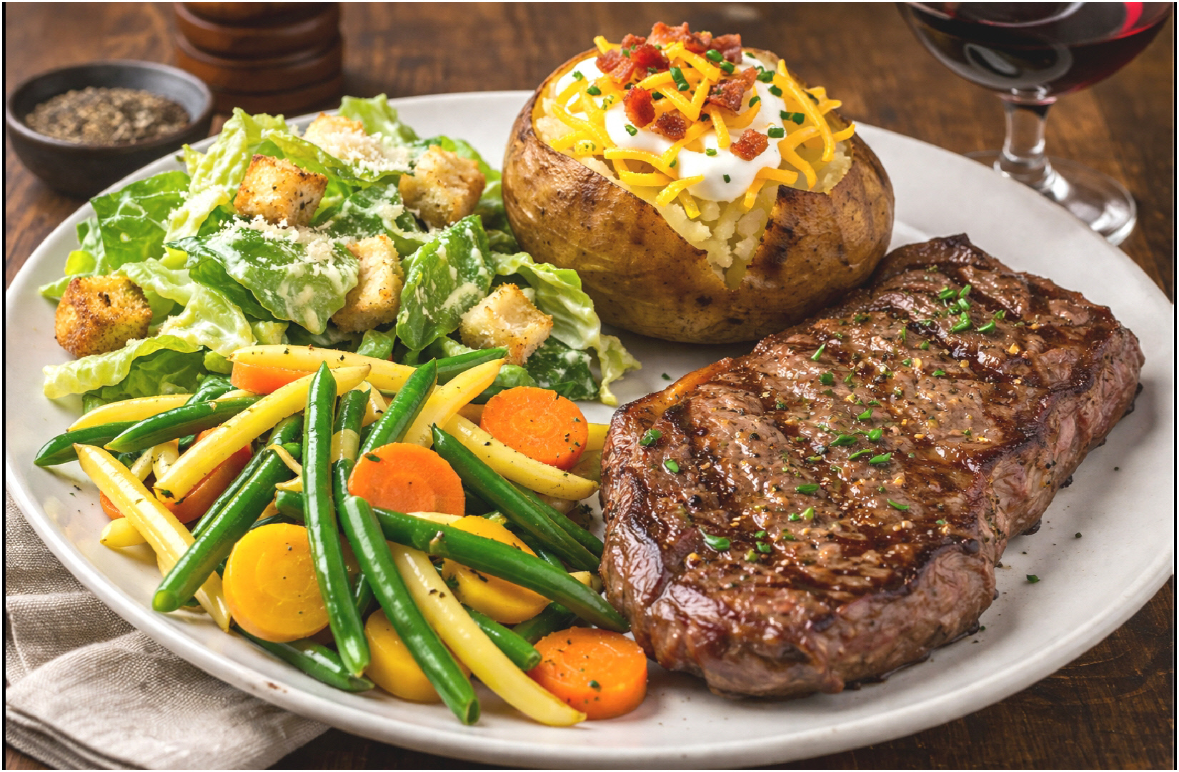 MÉLANGE DE 4 LÉGUMES « STYLE BISTRO » (3 LBS)