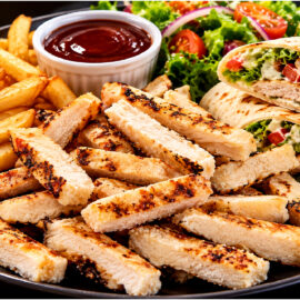 LANIÈRES DE POITRINE DE POULET GRILLÉES « STYLE CLUB » (2.25 LBS)