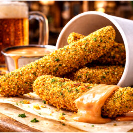 CORNICHONS PANÉS « STYLE PUB » (*25)