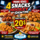 4 SNACKS "HOCKEY SHOWTIME" (11.25 LBS)