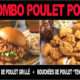 COMBO POULET POP ! EFFILOCHÉ + BOUCHÉES (2 X 3 LBS)