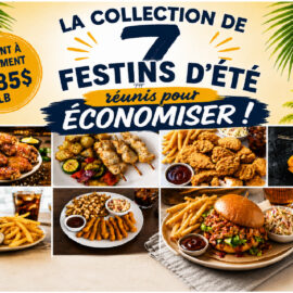 LA COLLECTION DE 7 FESTINS D&rsquo;ÉTÉ (7 X 3 LBS)