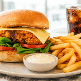 PETIT BURGER DE POULET « SUPER KING » (3 LBS / *16)