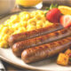 saucisses à déjeuner au poulet - le meilleur du surgelé
