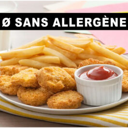 CROQUETTES DE BLANC DE POULET DORÉES « SANS ALLERGÈNES » (*100)