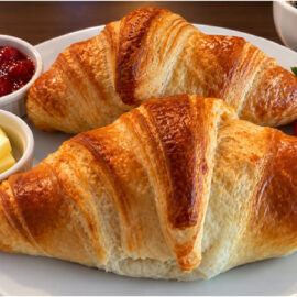 GROS CROISSANTS DELUXES AU BEURRE « LÈVE AU FOUR » (12)