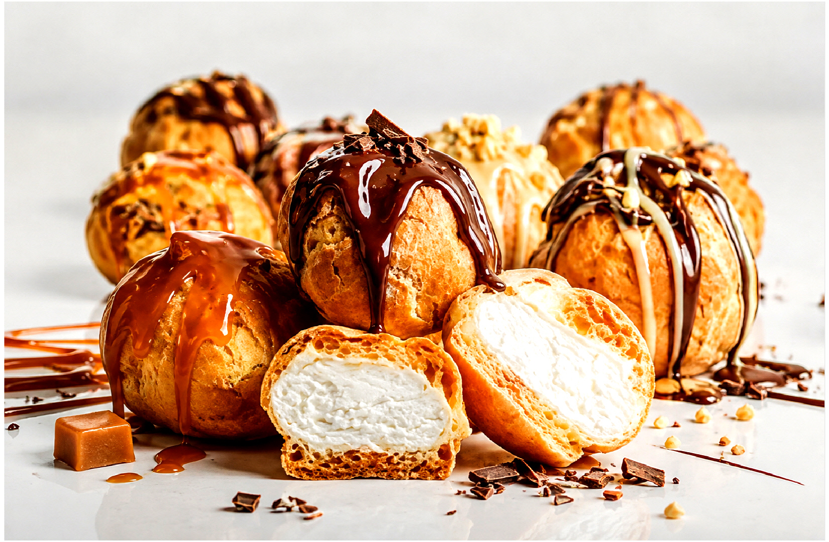 PROFITÉROLS DELUXES "À LA CRÈME DE CHANTILLY" (24)