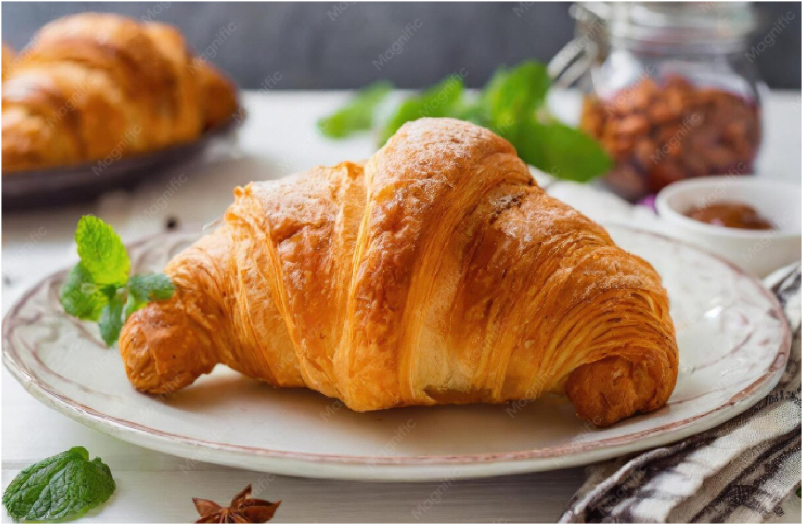 CROISSANT AU BEURRE XL "STYLE MAISON" (12)